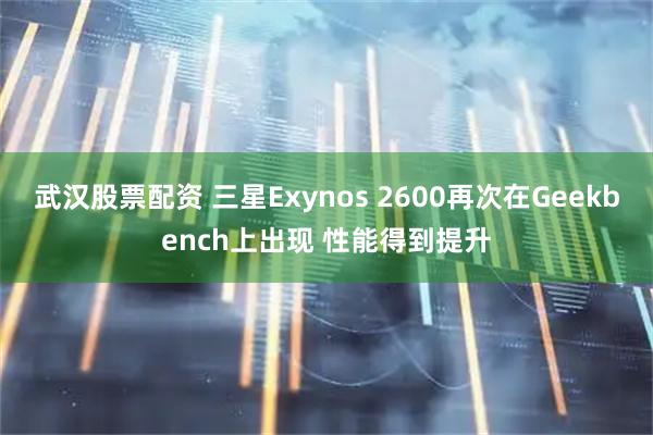 武汉股票配资 三星Exynos 2600再次在Geekbench上出现 性能得到提升